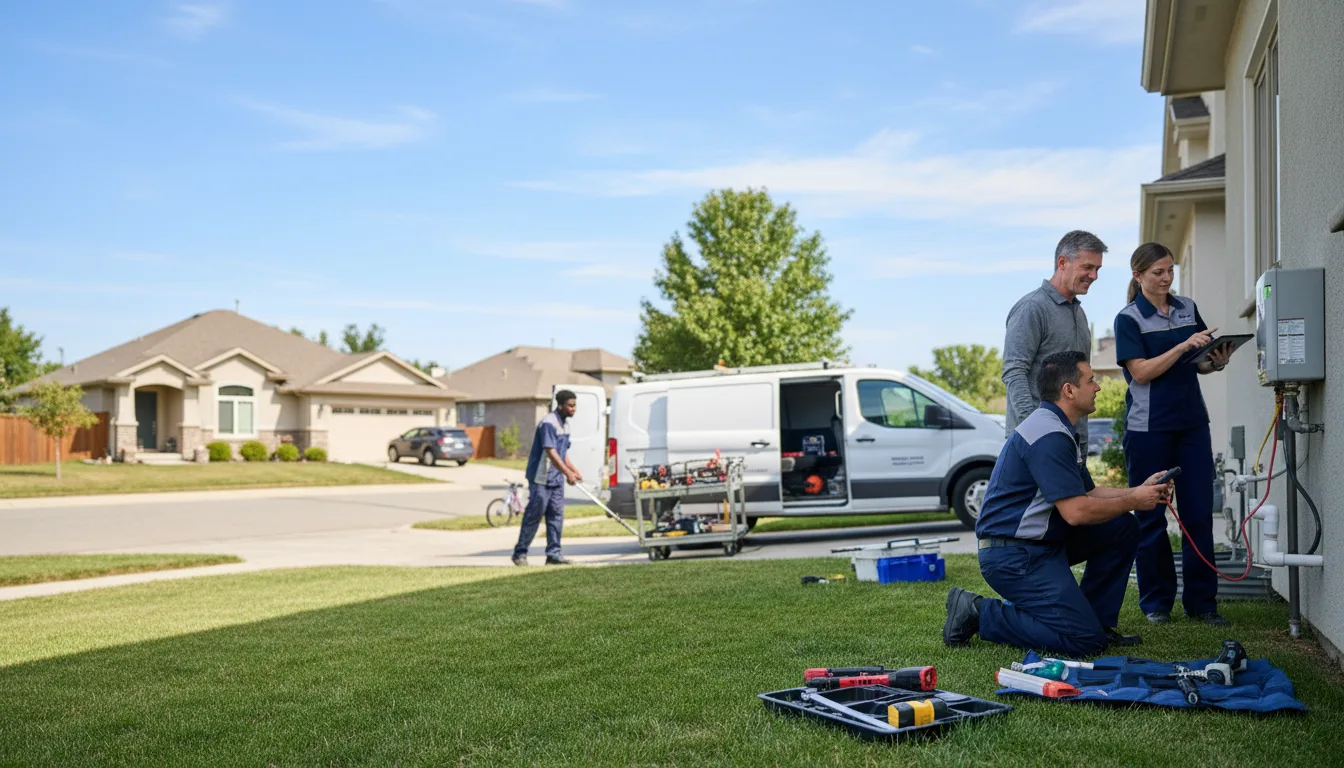 Tankless water heater service in Clifford, PA